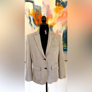 Rag & bone blazer black and white.